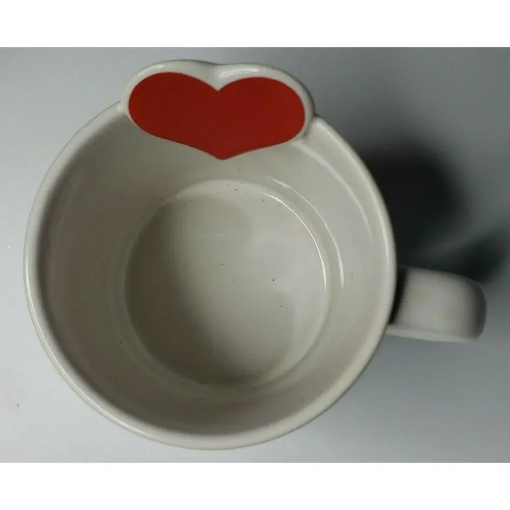 Vtg Russ‎ Berrie Valentines Mouse Coffee Mug Red Heart You're Very Special NOS